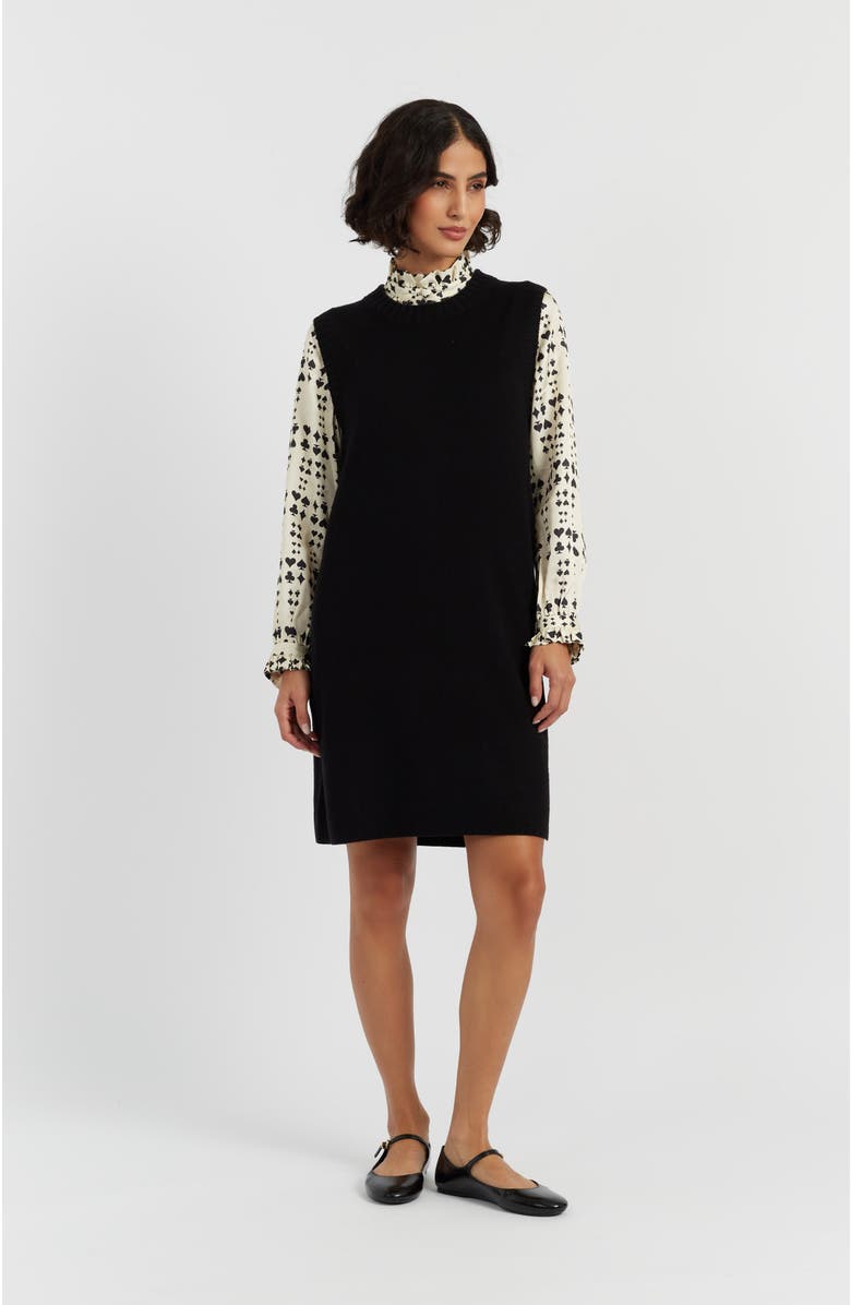 Chinti & Parker Wool Cashmere Mini Dress, Main, color, 