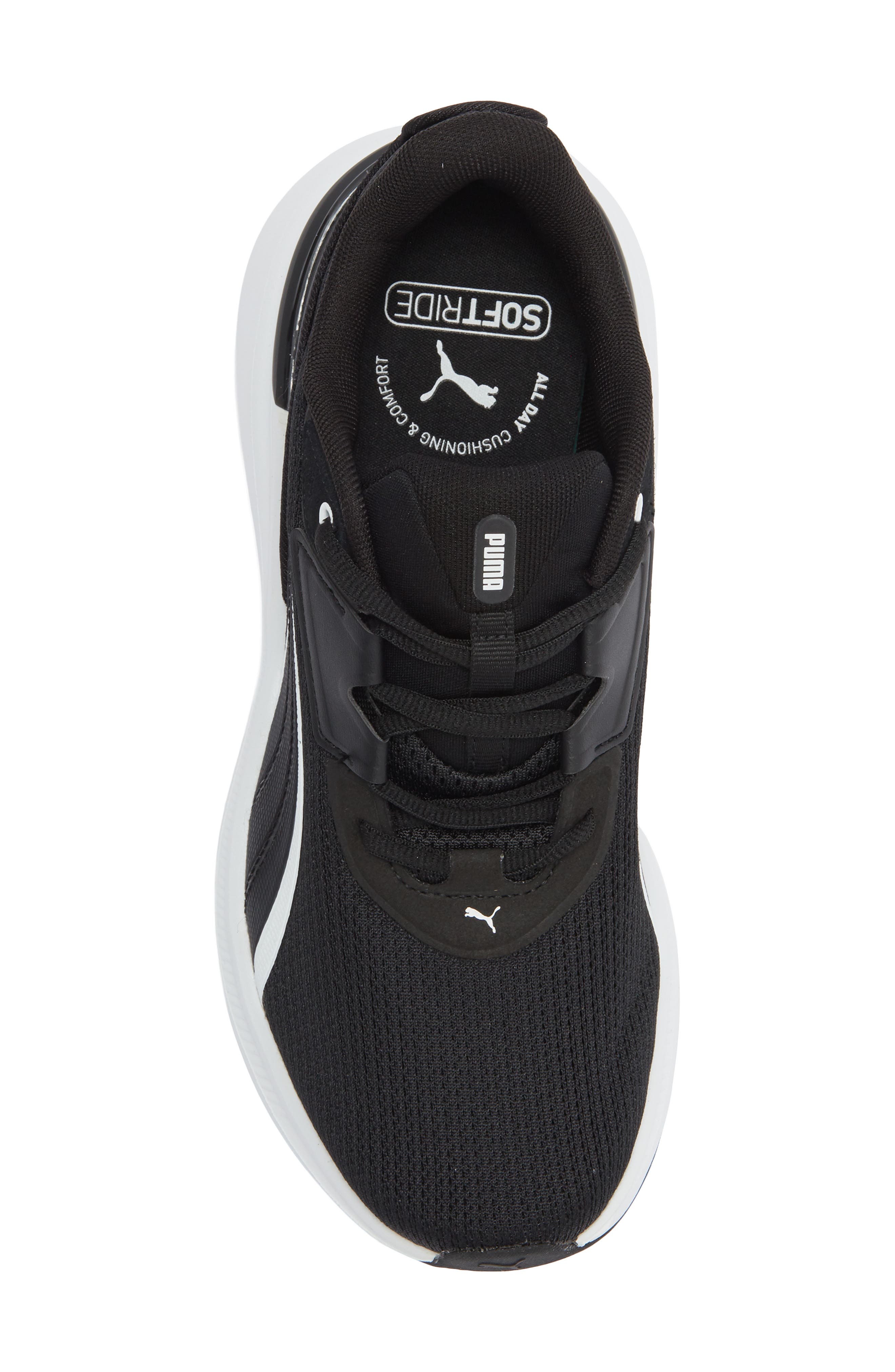 PUMA SoftRide EXO Sneaker, Alternate, color, Puma Black/ Puma White