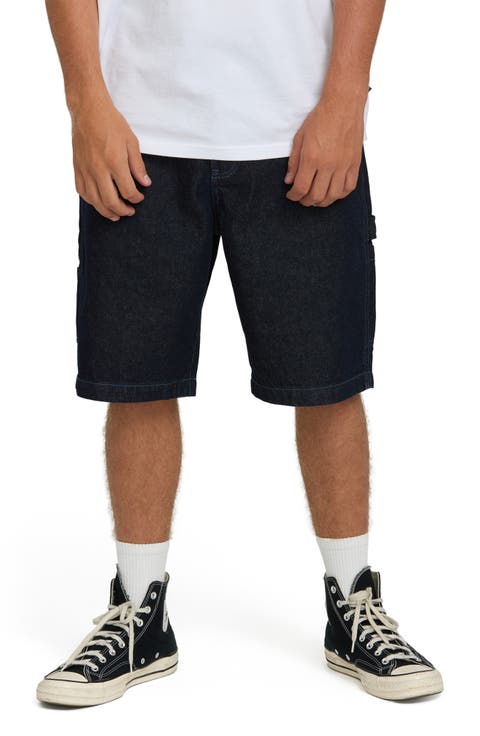 Bad Dog Denim Utility Shorts