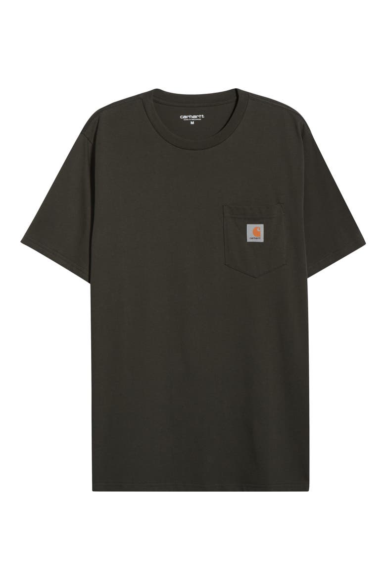 Logo Pocket T-Shirt, Alternate, color, OXIDE GREEN