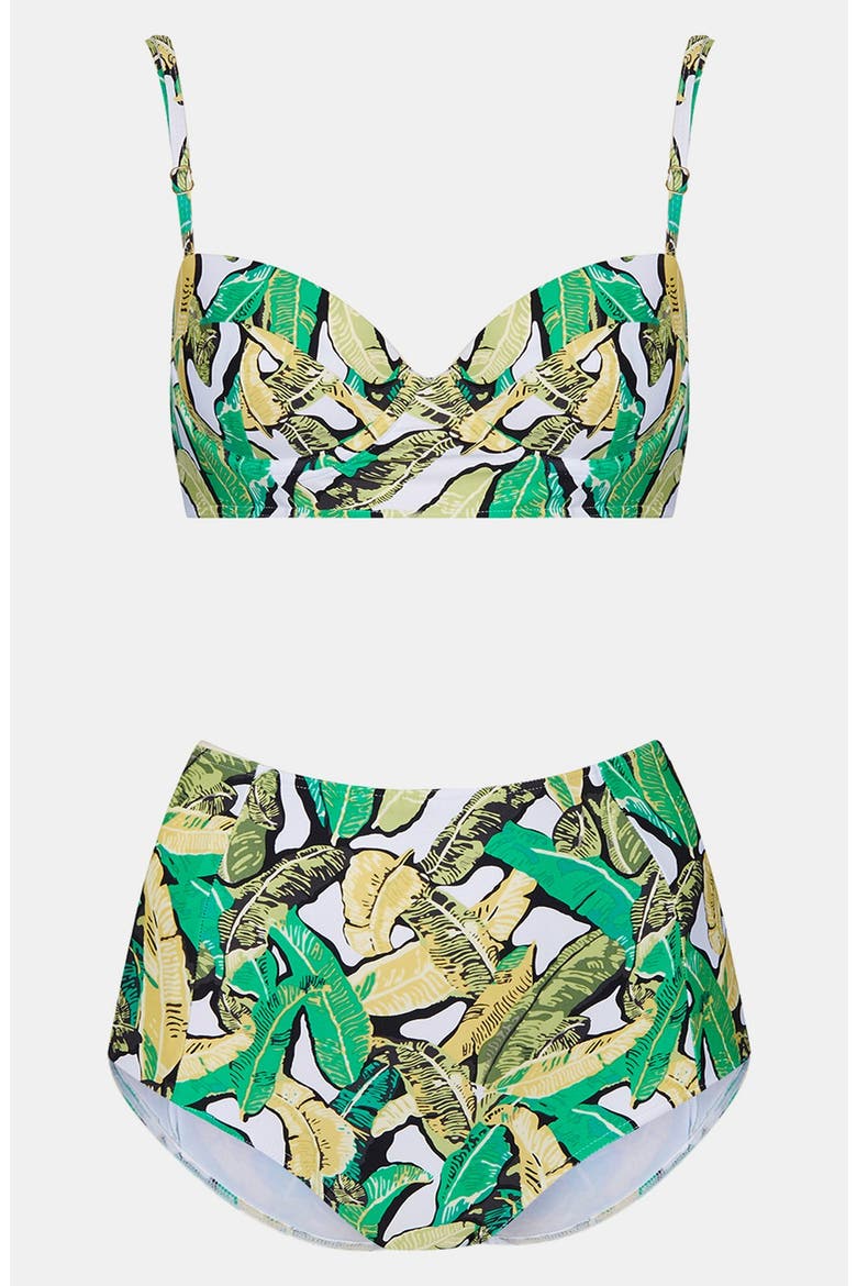 Banana Leaf Bikini, Main, color, GREEN