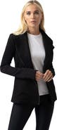 Saint + Sofia Cotton Biker Jacket