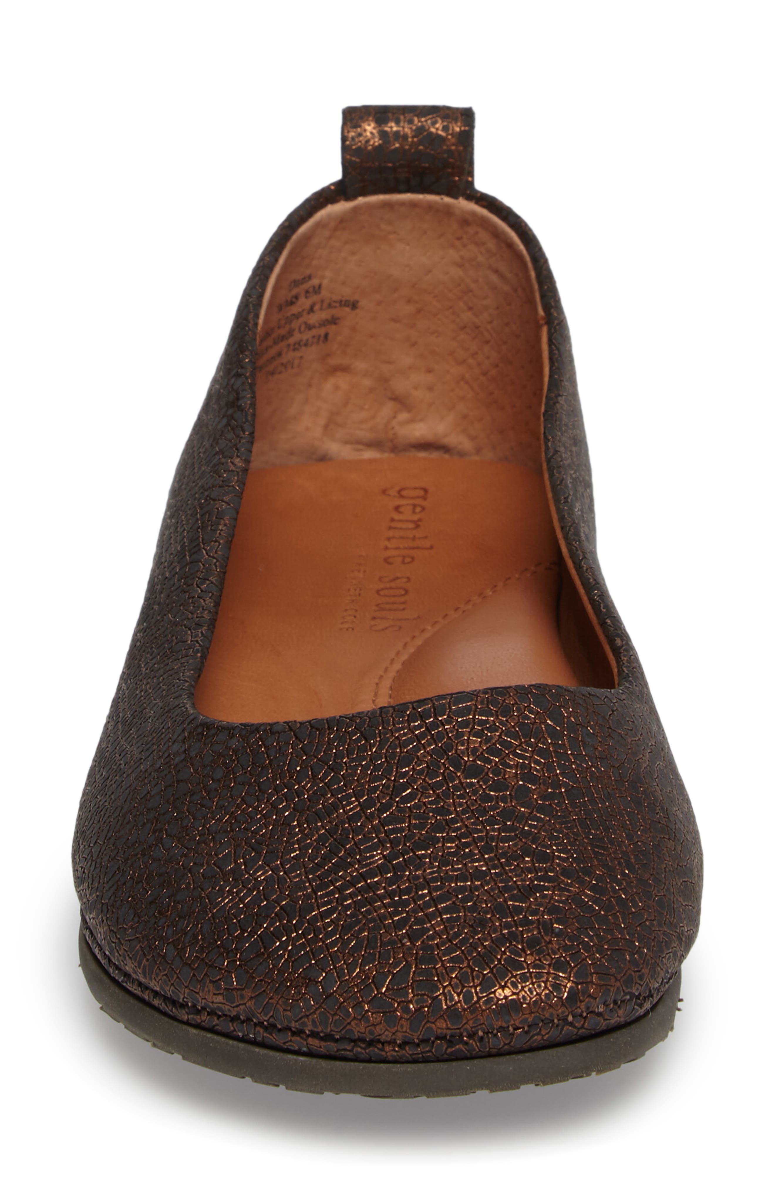 by Kenneth Cole Dana Flat, Alternate, color, BRONZE LEATHER