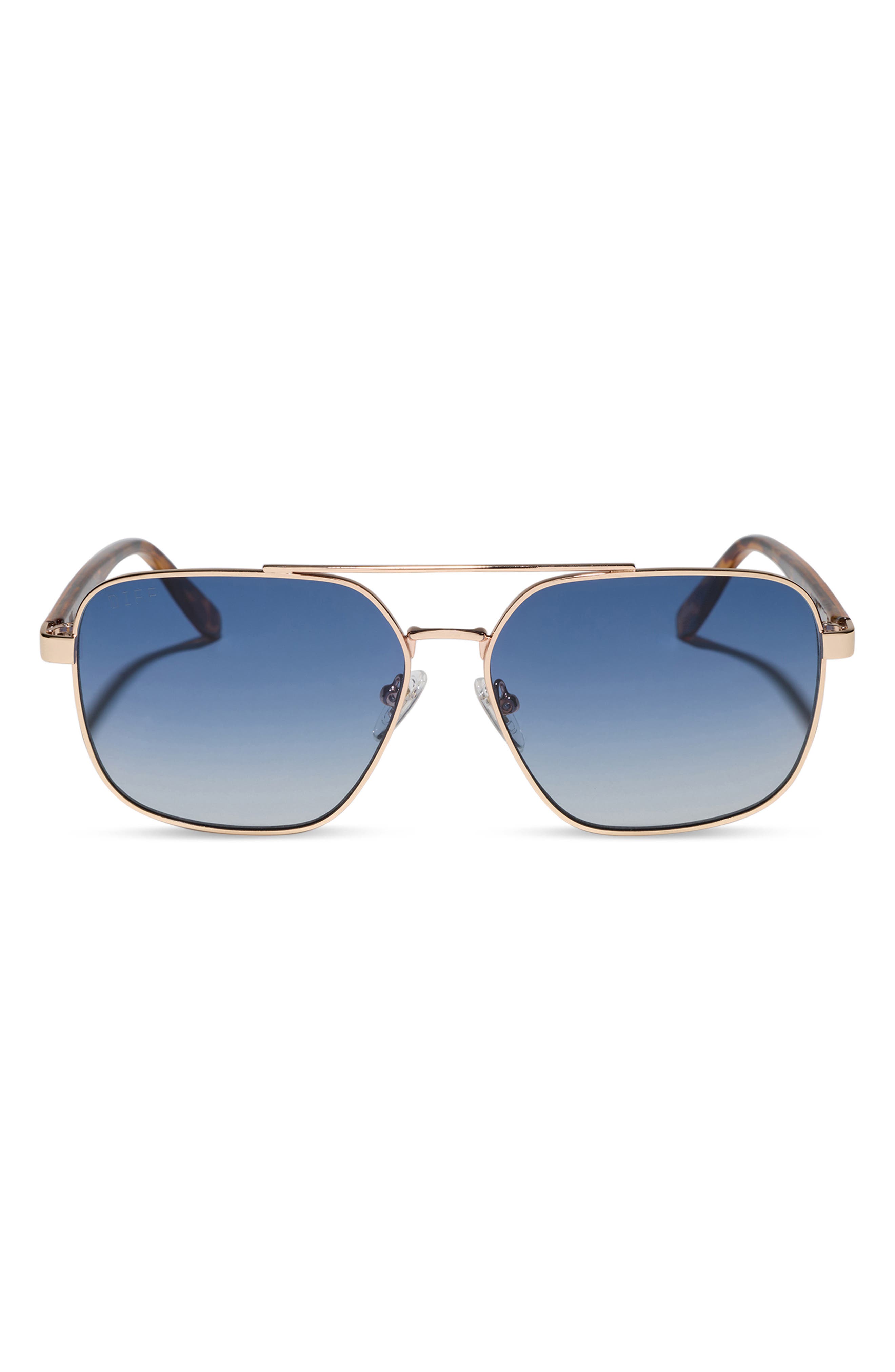 Bowie Square Aviator Sunglasses