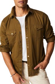 Billy Reid Shoals Organic Cotton Twill Shirt