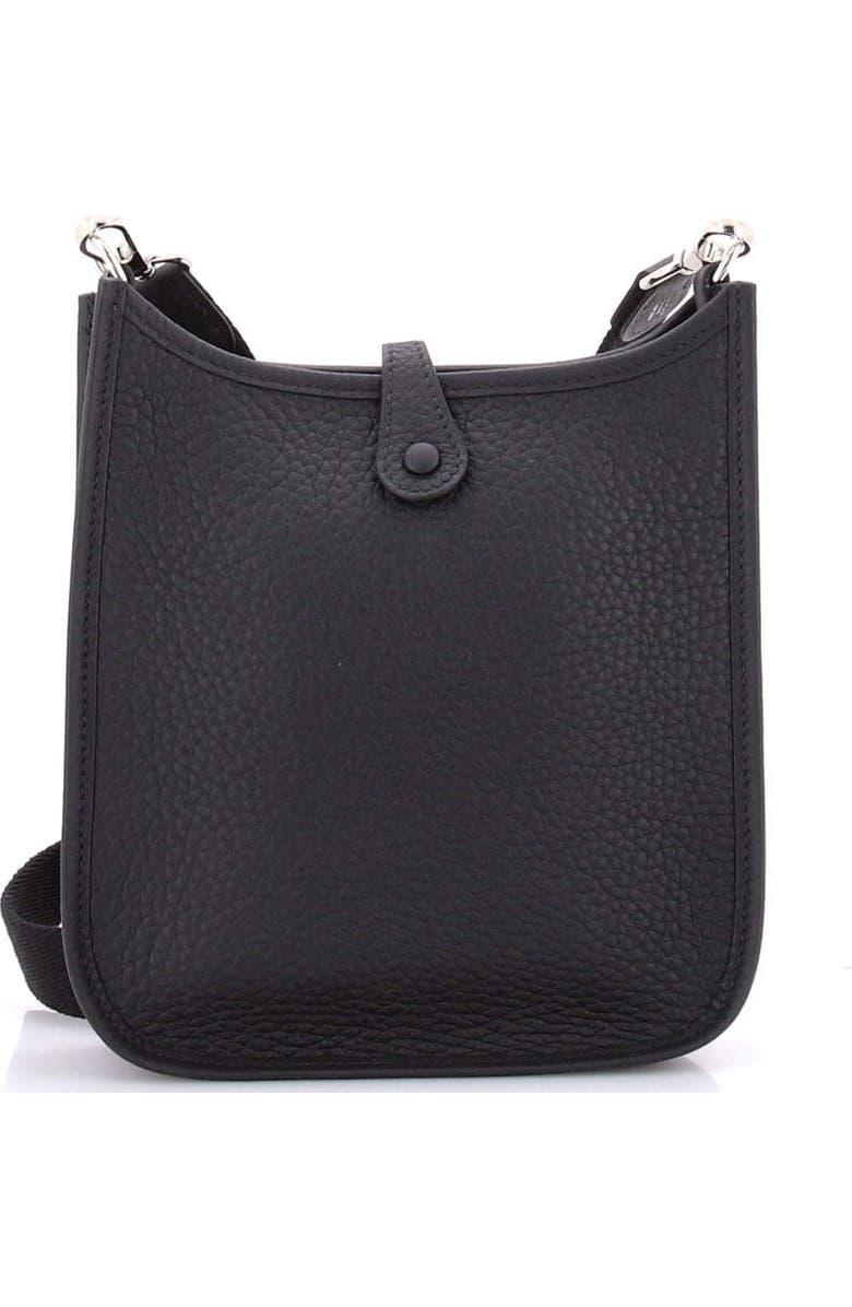 Pre-Owned Hermes Evelyne Bag Gen III Clemence TPM, Alternate, color, Noir