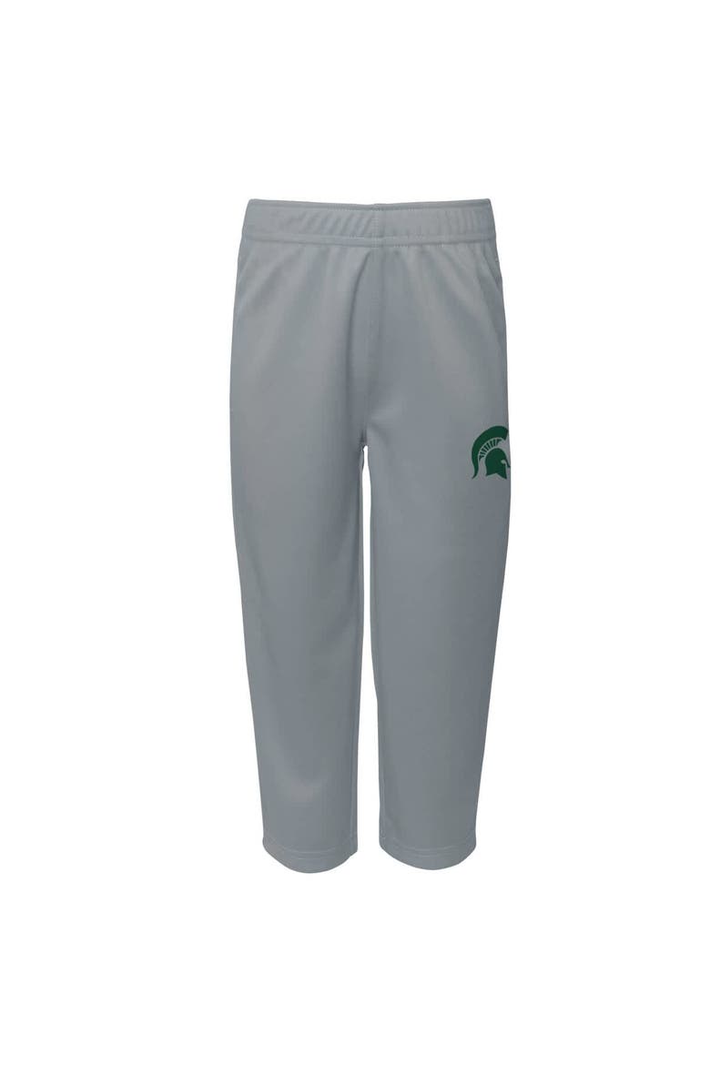 Preschool Green Michigan State Spartans Two-Piece Red Zone Jersey & Pants Set, Alternate, color, Green