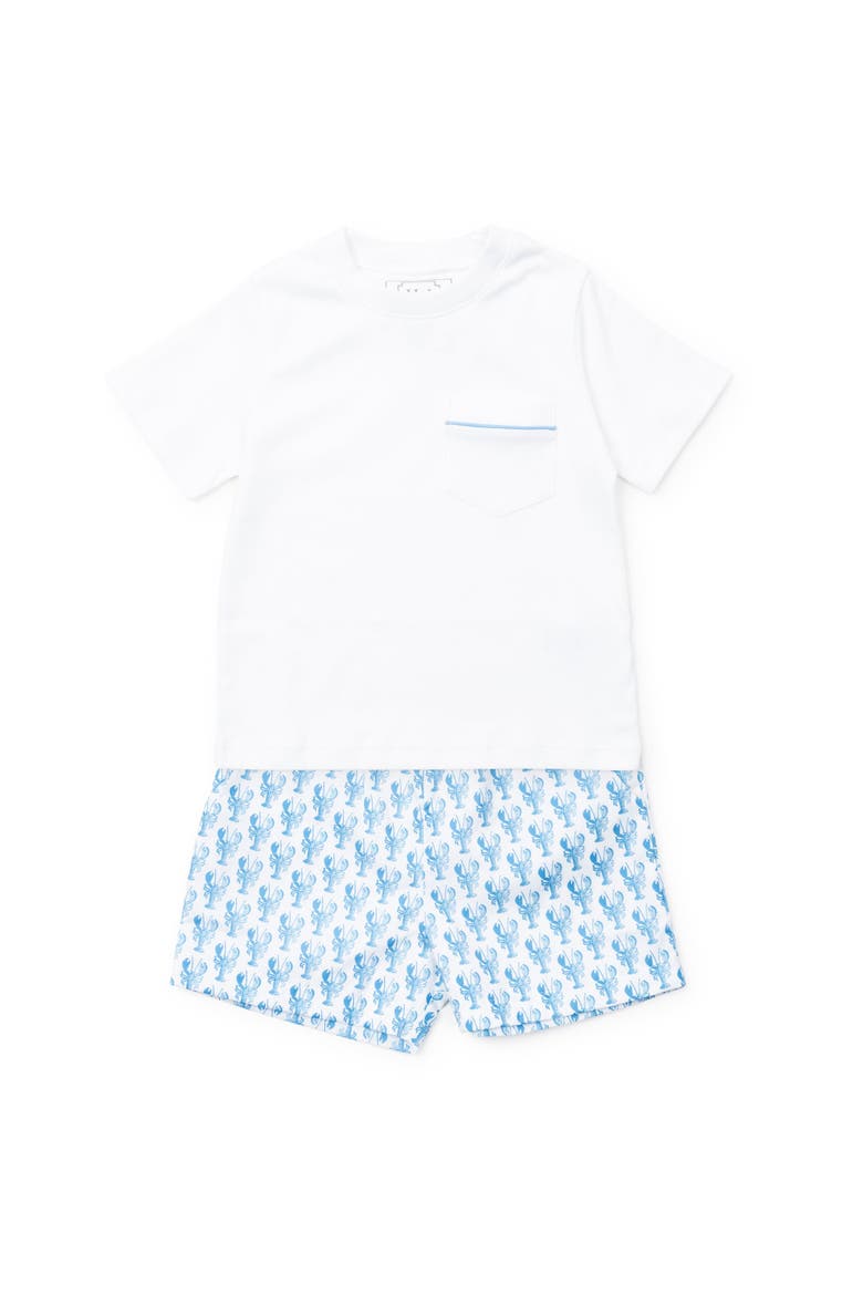 Hudson Boys' Short Set, Main, color, Maine Lobsters
