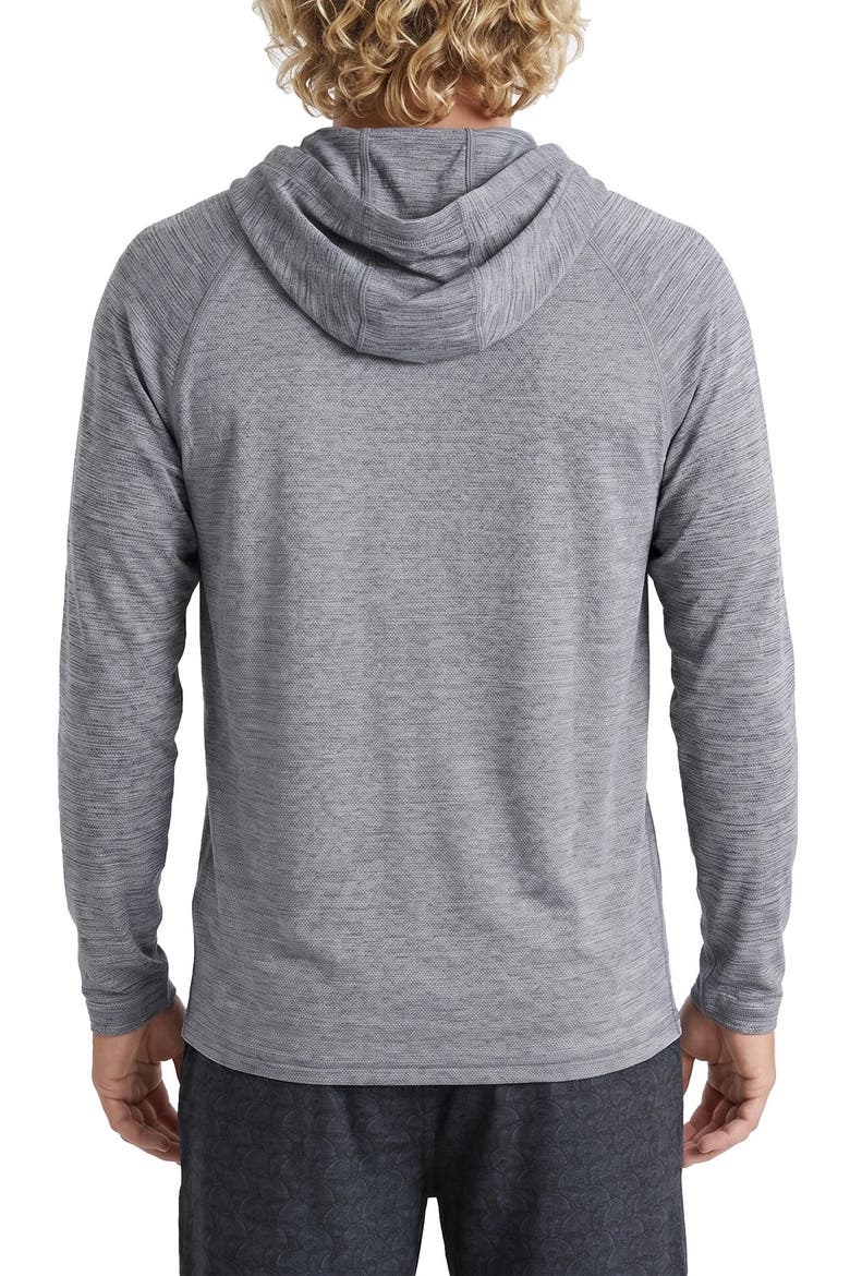 Raglan Sleeve Hooded Rashguard, Alternate, color, ALLOY