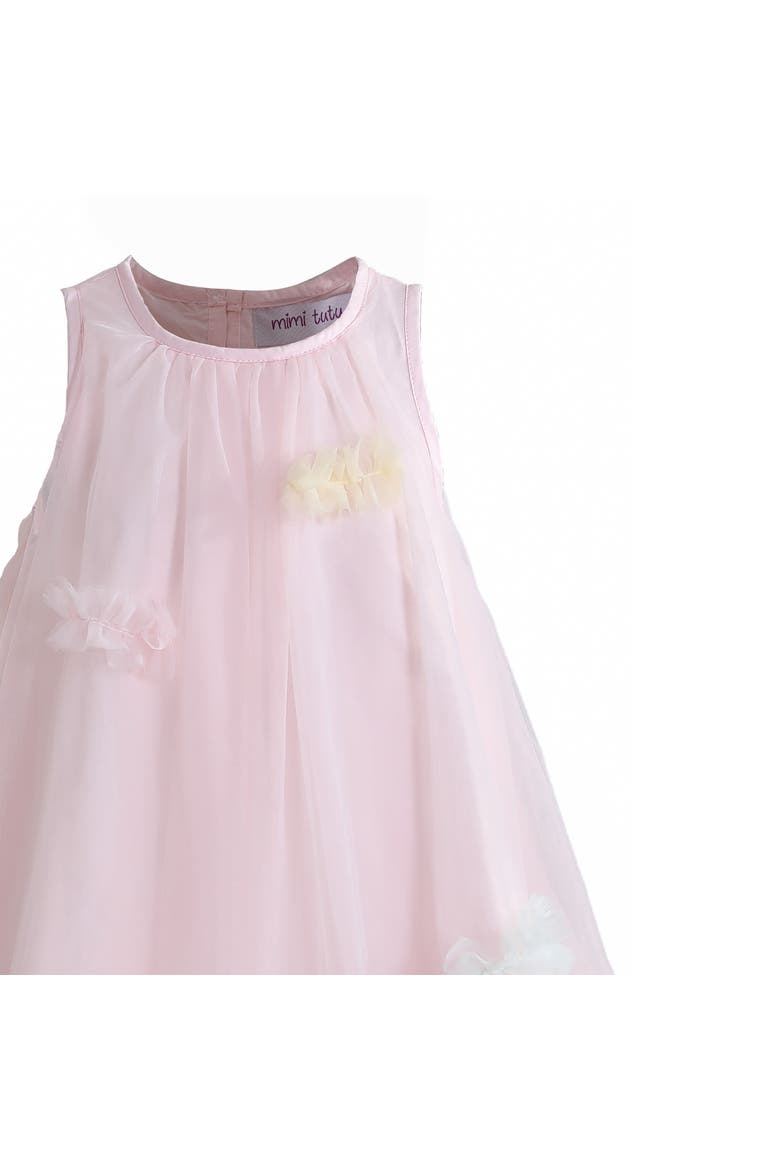 Serenelle Floral Embellished Tulle Dress, Alternate, color, Pink