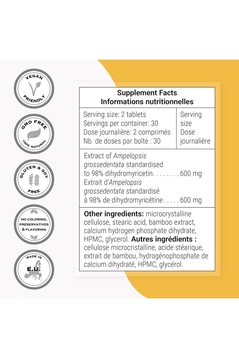 Dihydromyricetin 600mg, Alternate, color, None