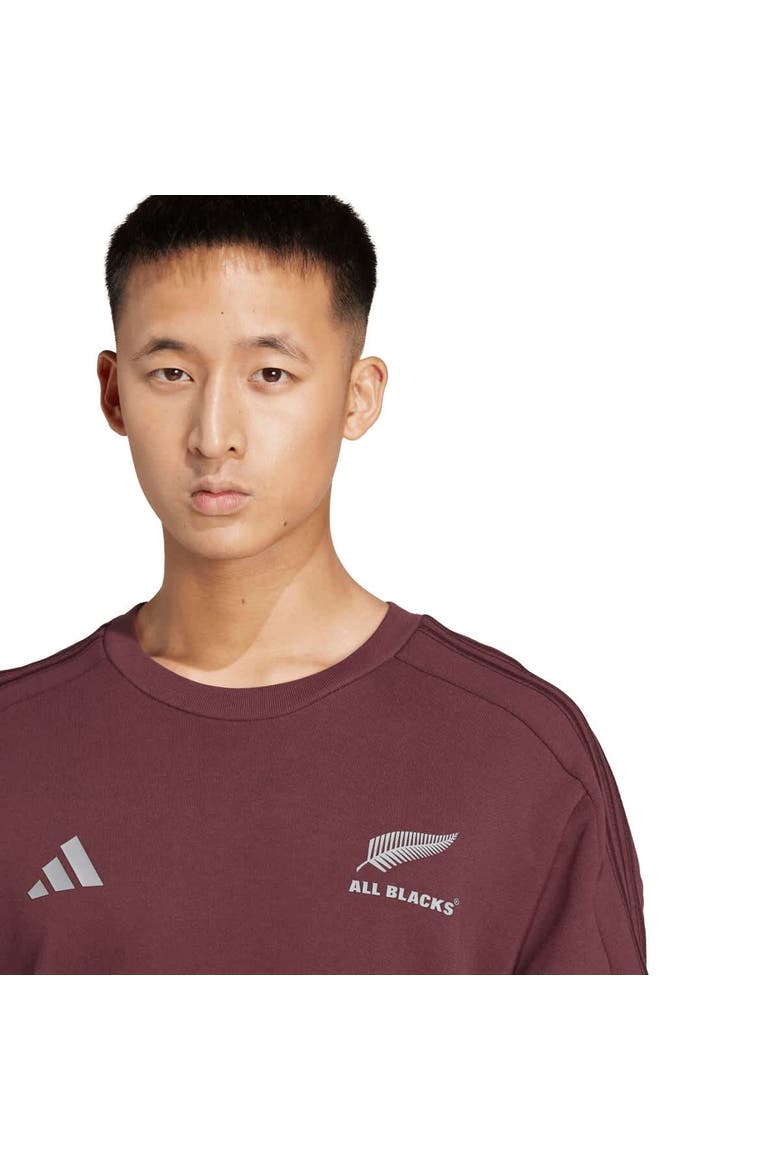 All Blacks adidas Pullover Sweatshirt - Maroon, Alternate, color, Maroon