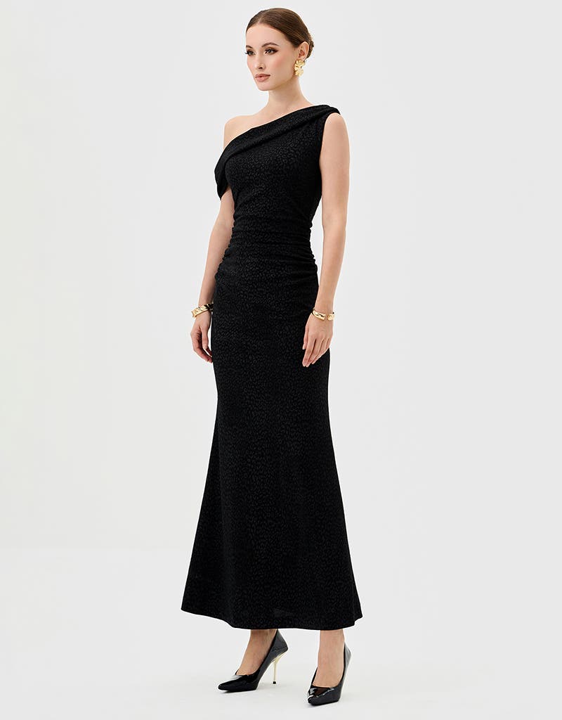 Thaliah Drape Off Shoulder Maxi - image 2