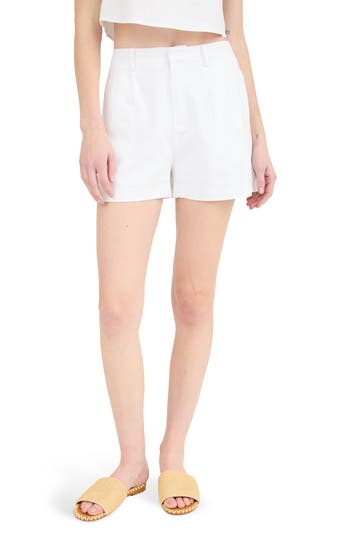 BLU PEPPER BLU PEPPER SOLID PLEATED FRONT SHORTS