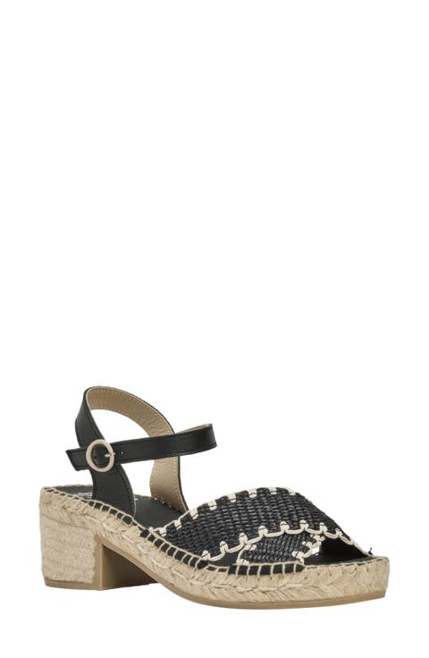 Calista Espadrille Ankle Strap Platform Sandal (Women)
