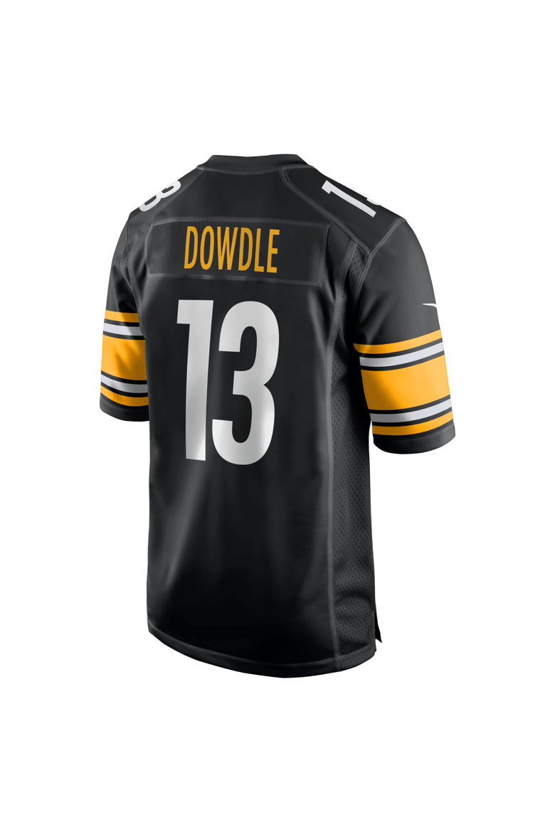 Men's Nike Rico Dowdle Black Pittsburgh Steelers Game Jersey, Alternate, color, Black