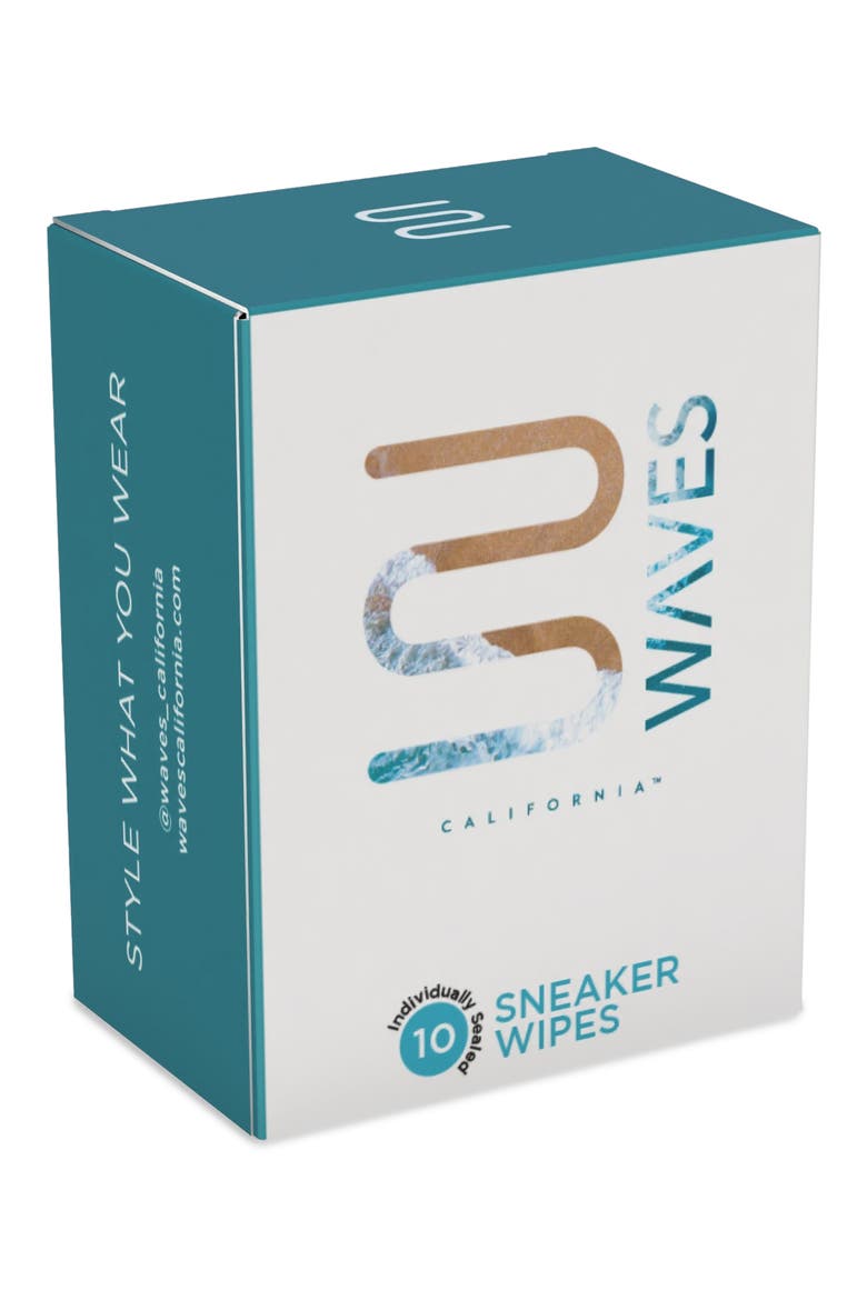 Disposable Sneaker Wipes, Main, color, WHITE