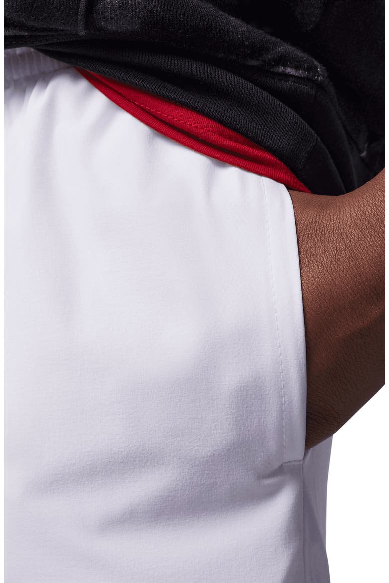 Kids' Jumpman Brooklyn Shorts, Alternate, color, WHITE