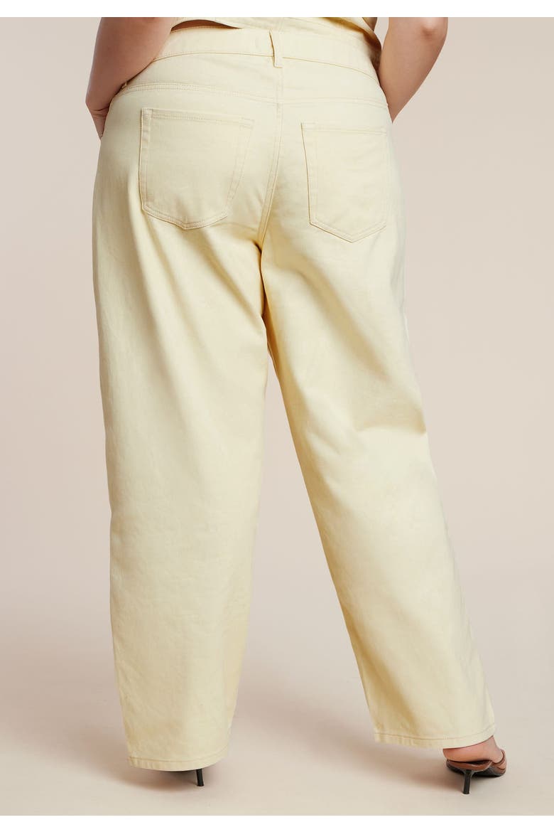 Floral Embroidery Jean, Alternate, color, SUNLIGHT