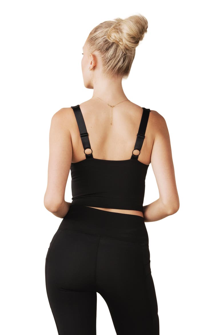 Showstopper Sculpted Bra, Alternate, color, Black