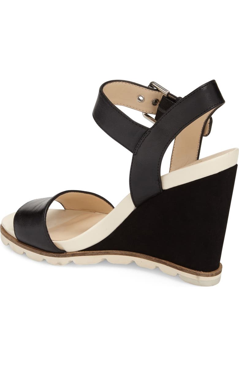 Nine West 'Gronigen' Wedge Sandal, Alternate, color,