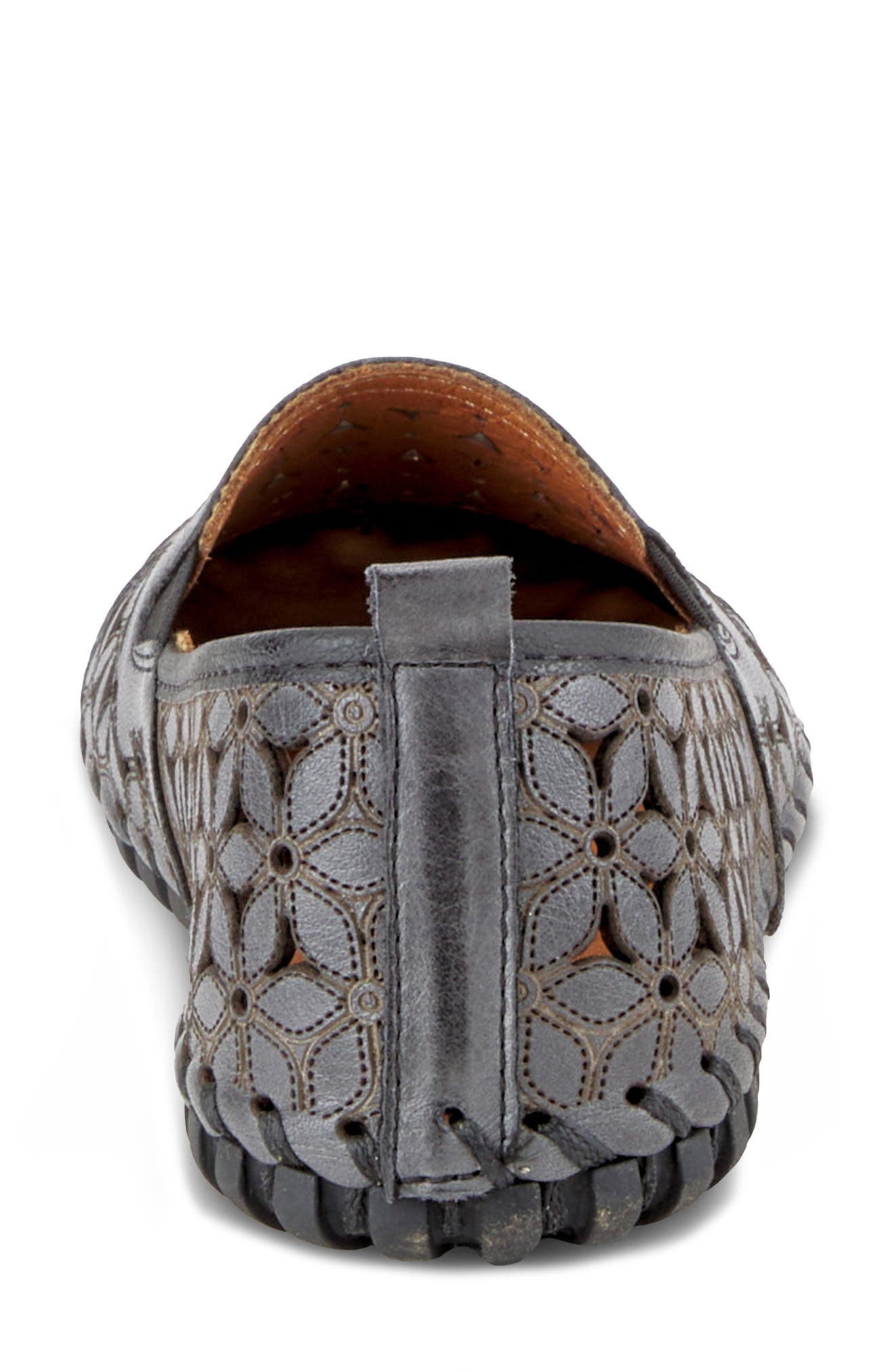 Spring Step Flowerflow Slide Sandal, Alternate, color, Charcoal