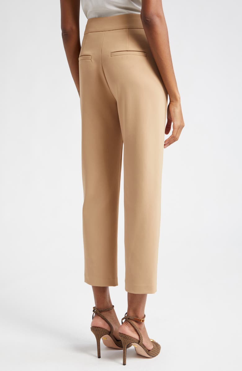 Veronica Beard Renzo Crop Pants, Alternate, color, Khaki