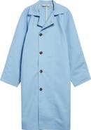 ZANKOV Hugo Asymmetric Waterproof Cotton Long Car Coat