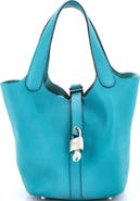 Pre-Owned Hermes Picotin Lock Bag Clemence MM