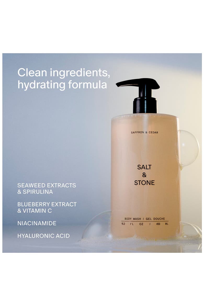 Saffron & Cedar Body Wash, Alternate, color, REFILL