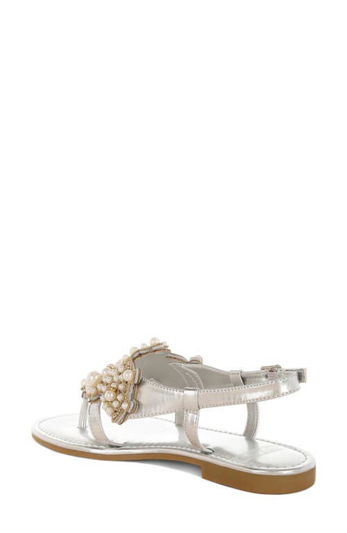 Rag & Co Opazie Faux Pearl Sandal