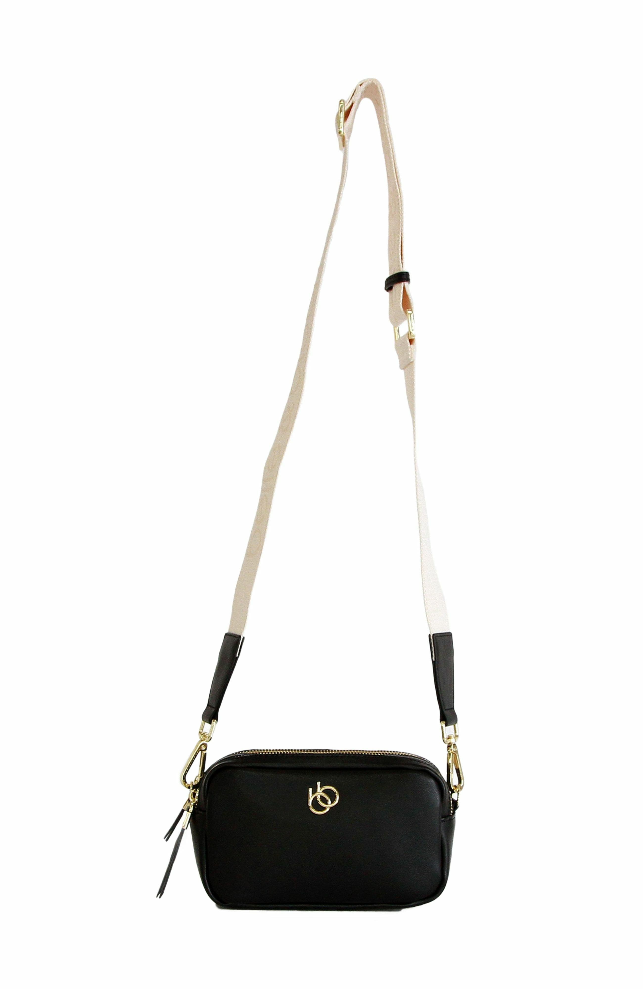 Belle & Bloom Made You Look Camera Bag, Alternate, color, Black