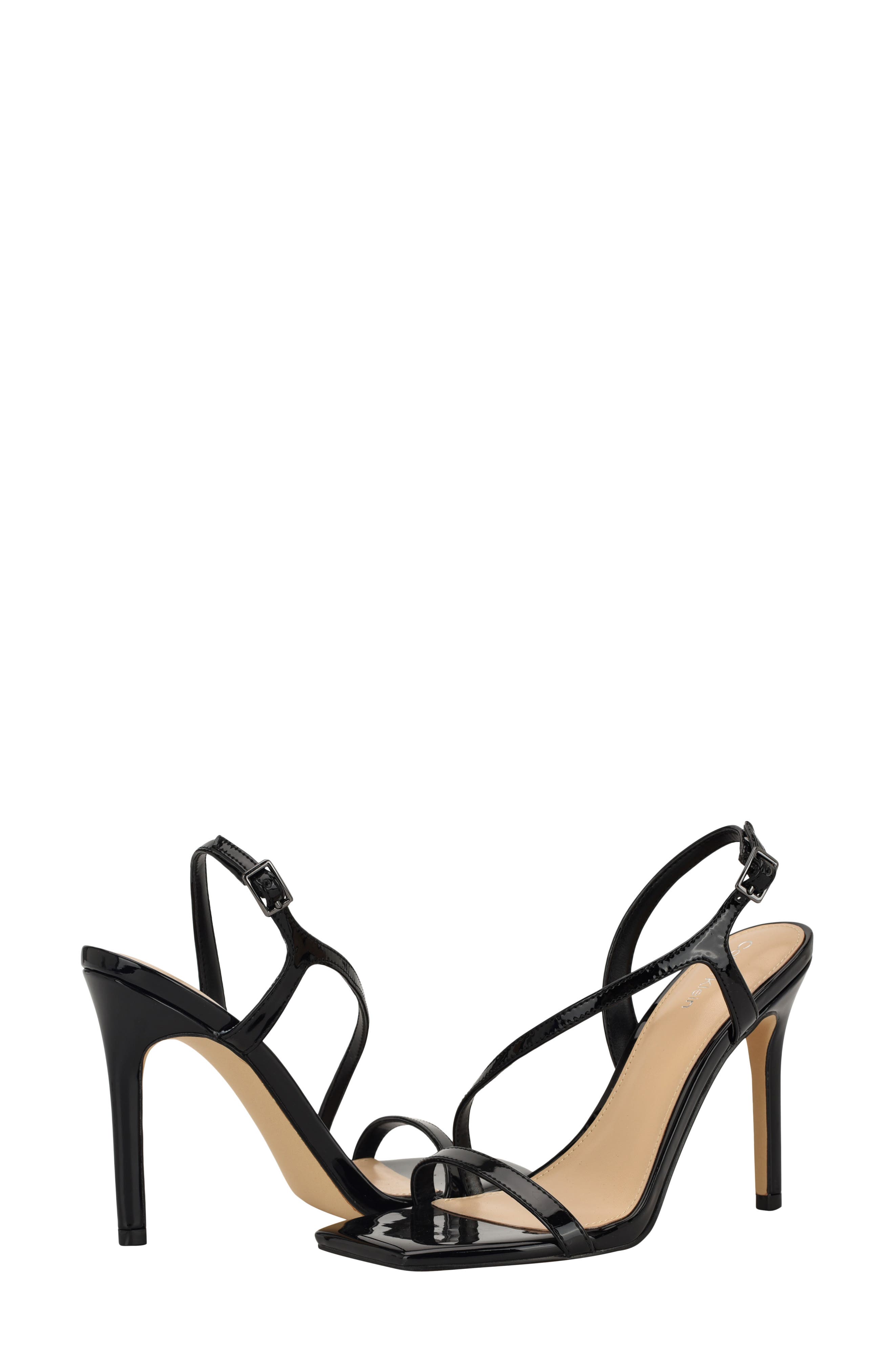Calvin Klein Tansley Slingback Sandal, Alternate, color, Black