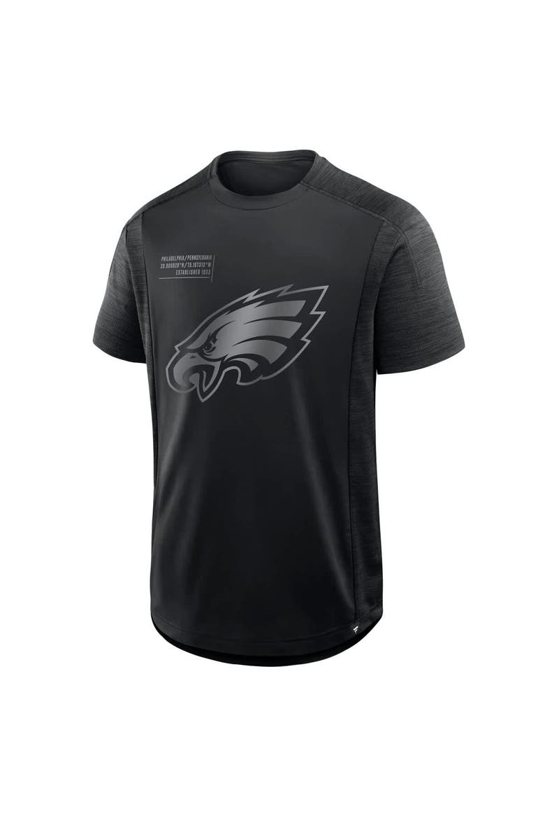 Men's Fanatics Black Philadelphia Eagles Deceptive Juke T-Shirt, Alternate, color, Black