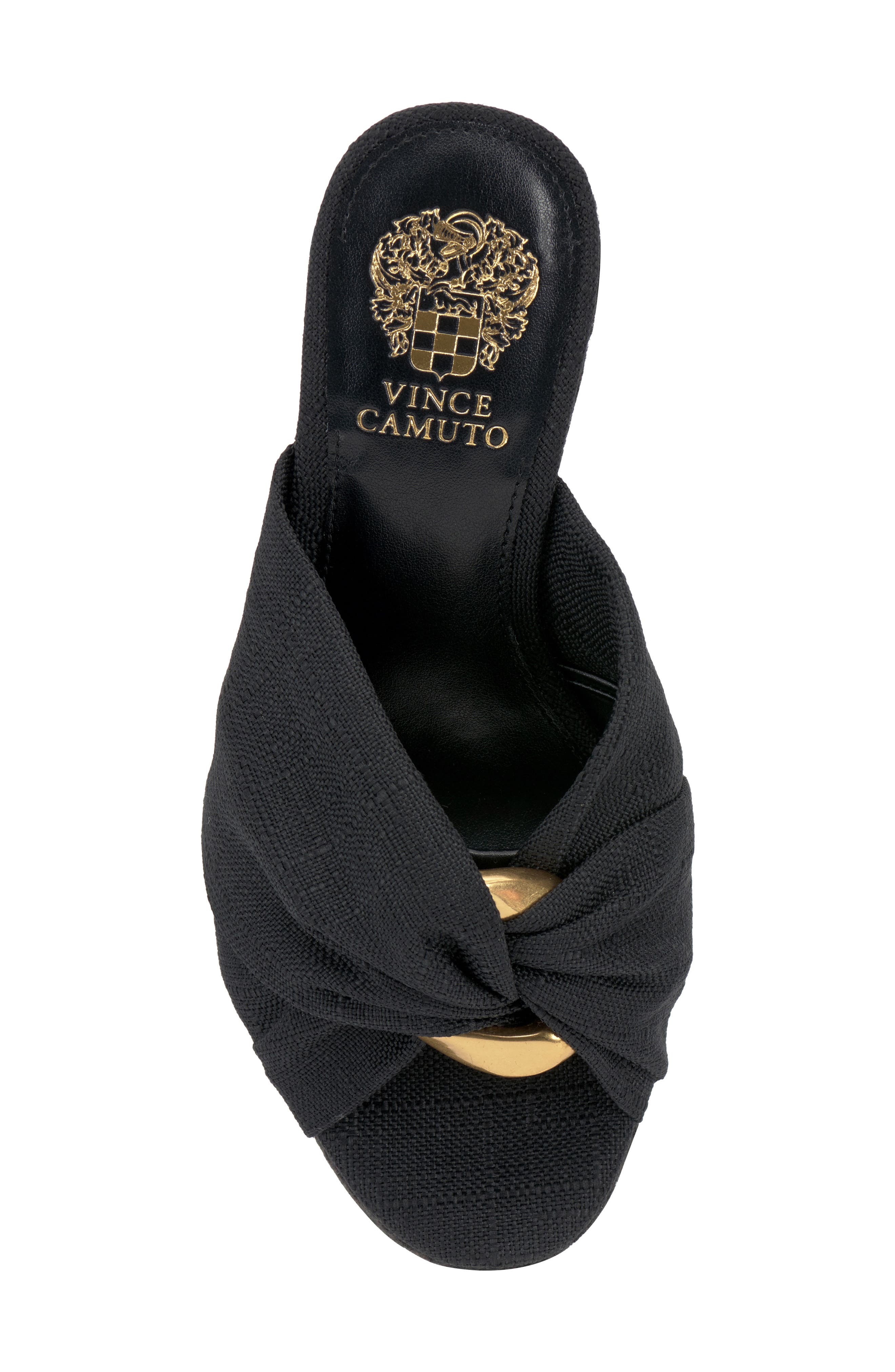 Vince Camuto Briana Platform Wedge Sandal, Alternate, color, Black