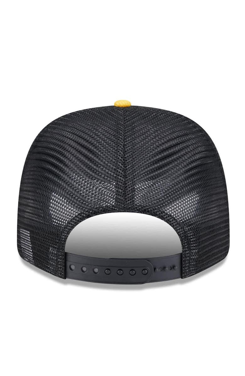 New Era Men's New Era  Black Pittsburgh Pirates 2025 Batting Practice 9SEVENTY Stretch-Snap Trucker Hat, Alternate, color, 