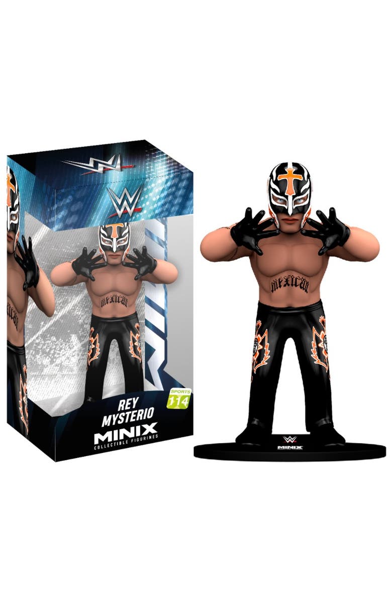 Minix Rey Mysterio (WWE) Minix 4.5-Inch Vinyl Entertainment Figure, Main, color, Multi-Color