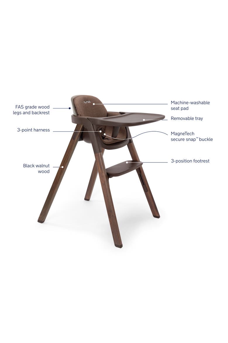 Bryn Heritage High Chair, Alternate, color, CLOVE