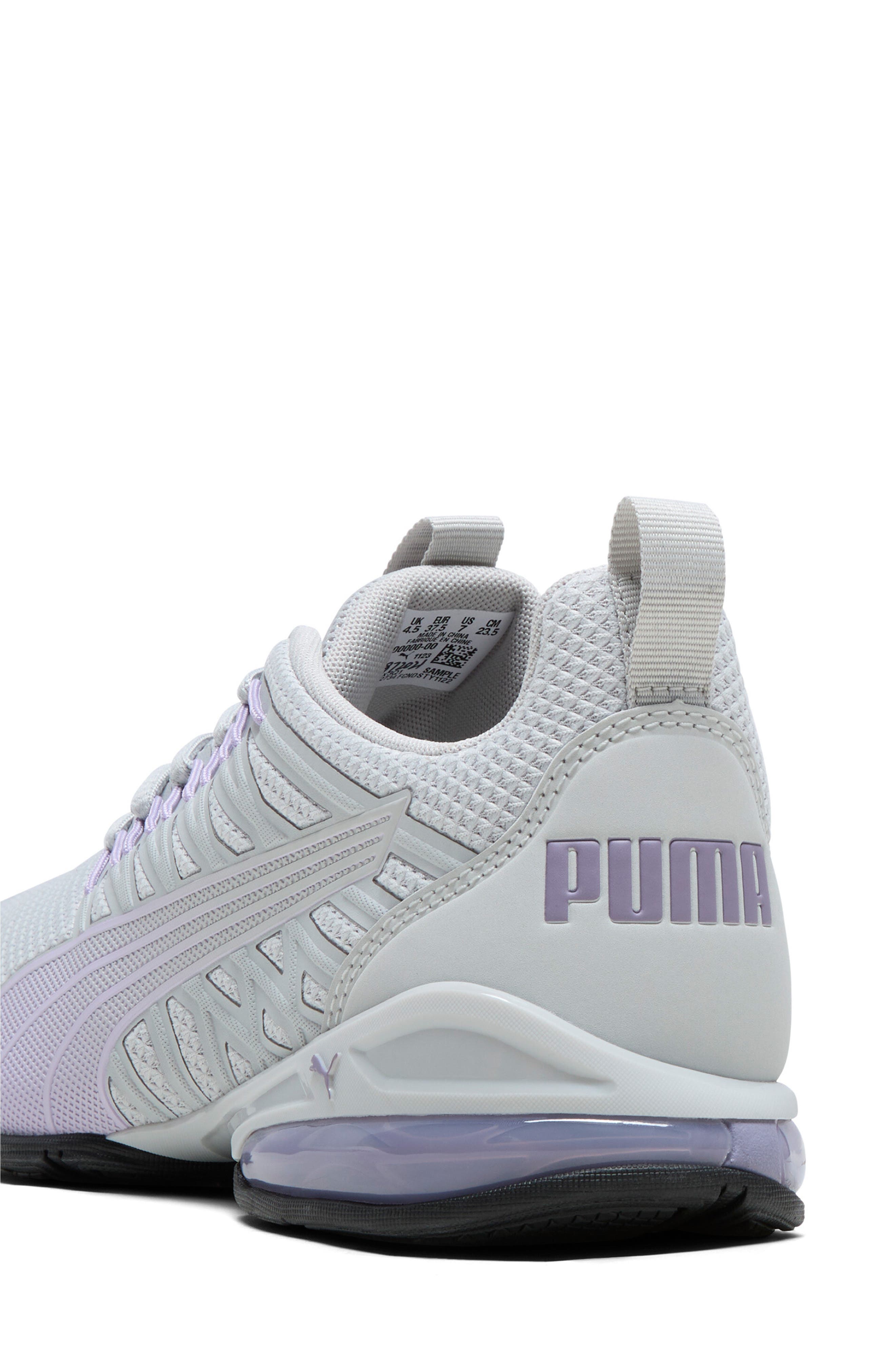 PUMA Voltaic Evo Sneaker, Alternate, color, Cool Light Gray- Plum- Violet