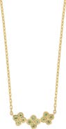 Bony Levy 14K Gold Peridot Cluster Pendant Necklace (Nordstrom Exclusive)