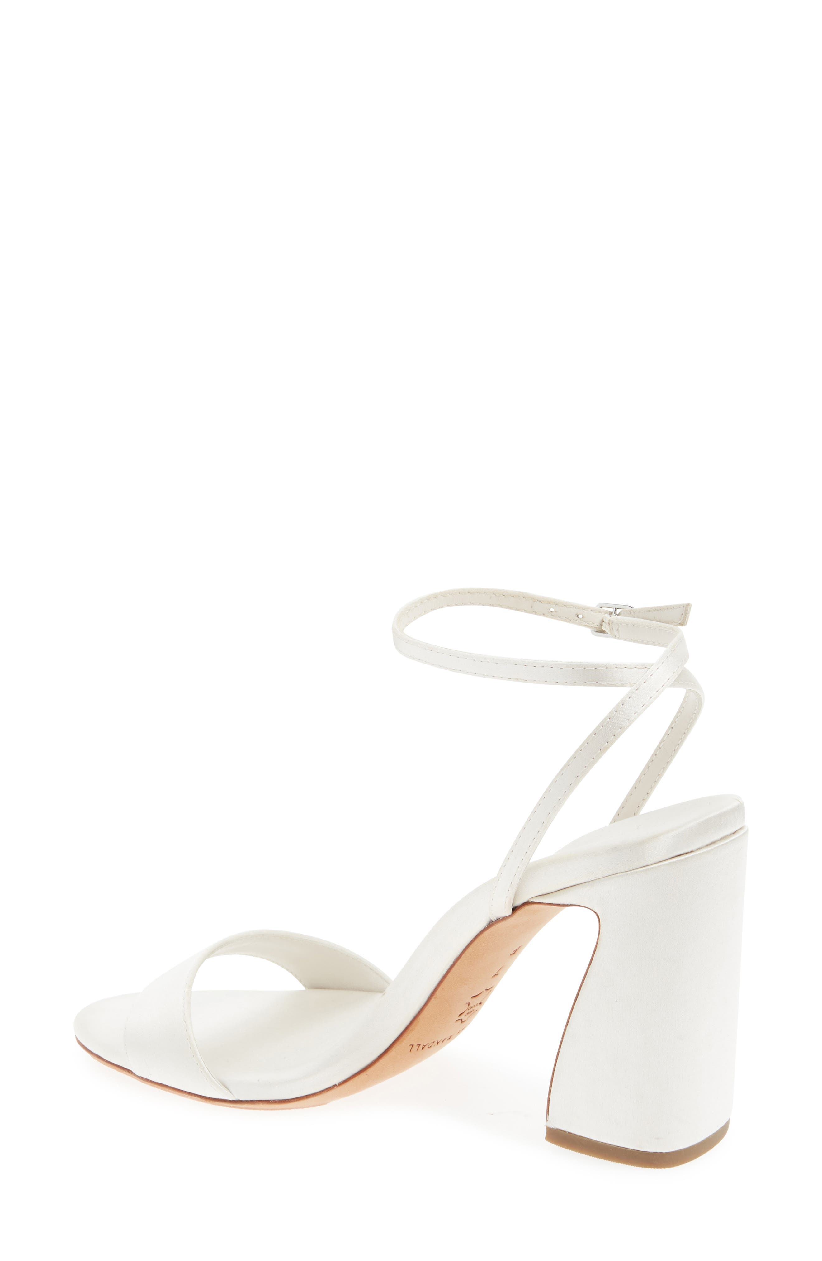 Loeffler Randall Malia Ankle Strap Sandal, Alternate, color, Cream