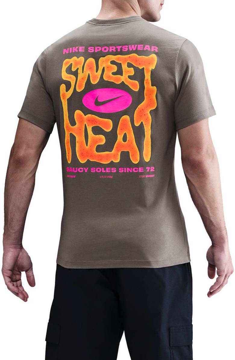 Nike Sportswear Cotton Graphic T-Shirt, Alternate, color, 289 Cave Stone