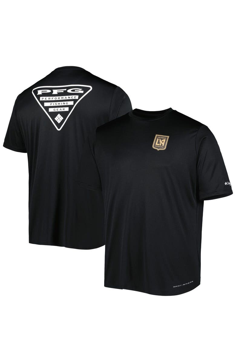 Columbia Men's Columbia Black LAFC Terminal Tackle Omni-Shade T-Shirt, Main, color, Black