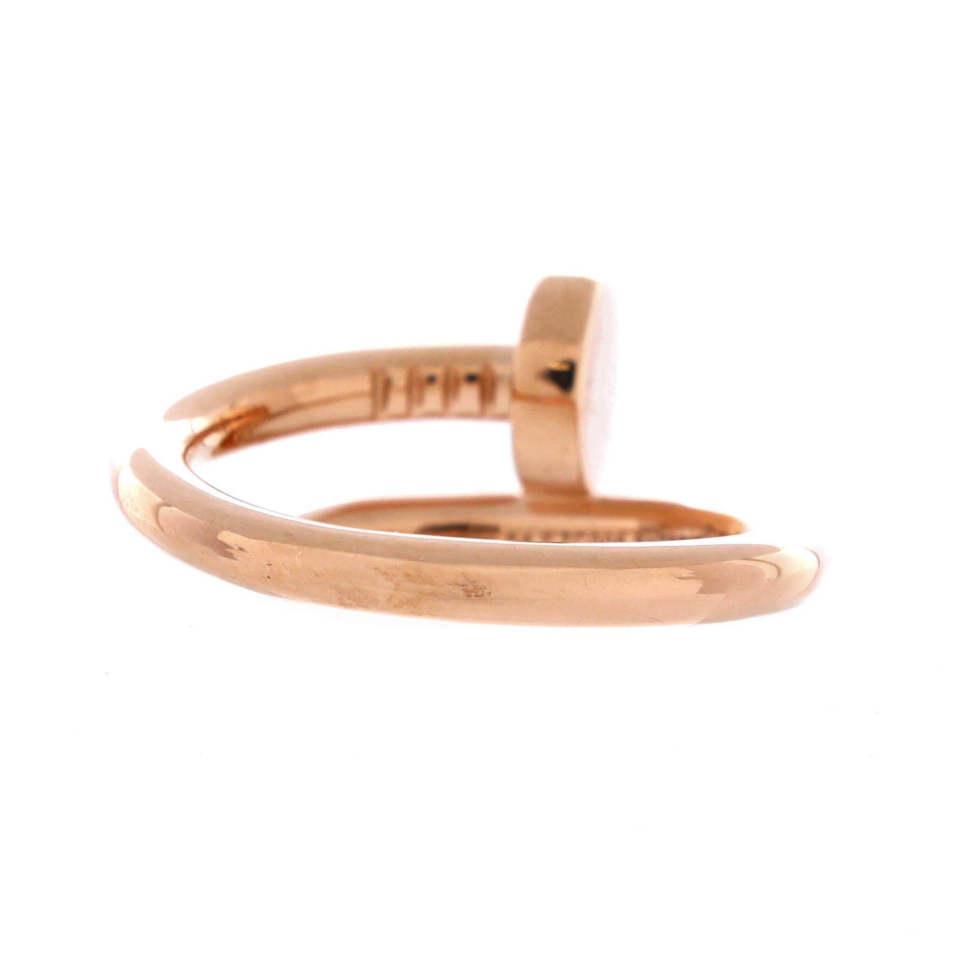 Juste un Clou Ring 18K Rose Gold, Alternate, color, Metallic Gold