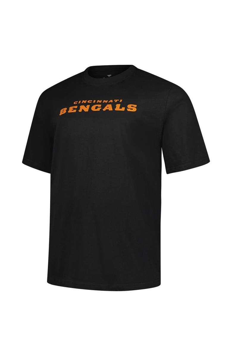 FANATICS Men's Fanatics  Black Cincinnati Bengals Big & Tall Number One Dad T-Shirt, Alternate, color, Black
