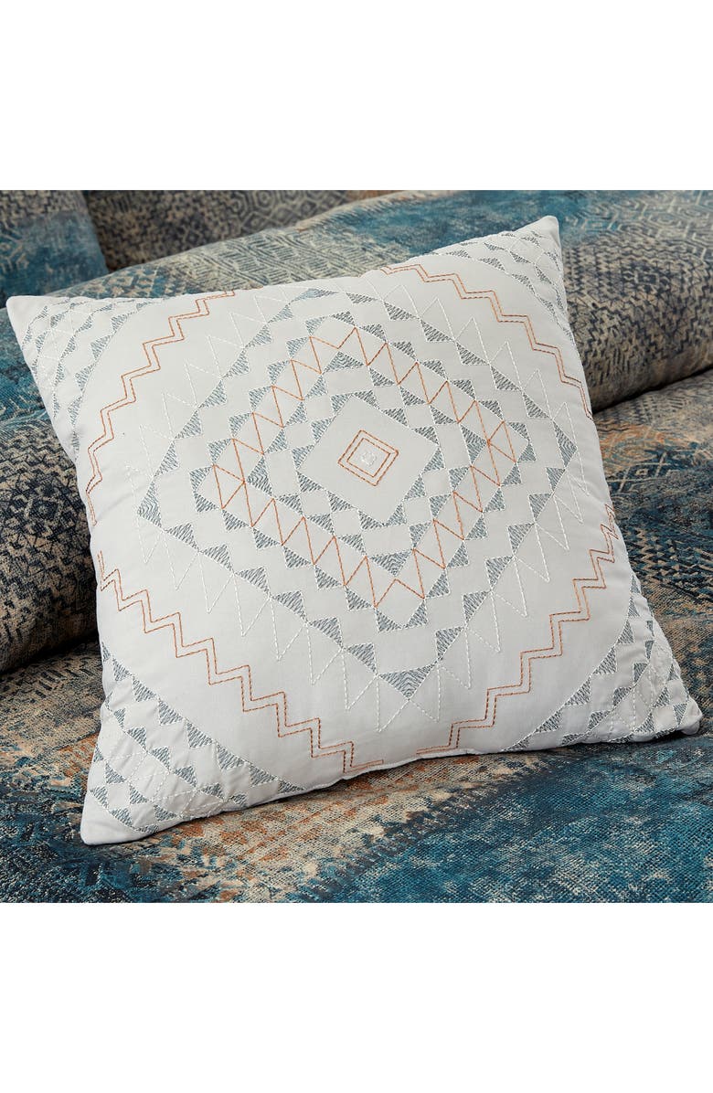 Modern Threads Microfiber 5-Piece Comforter Set, Alternate, color, Copper/ Teal