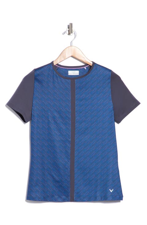 Mitered Reflective Performance T-shirt