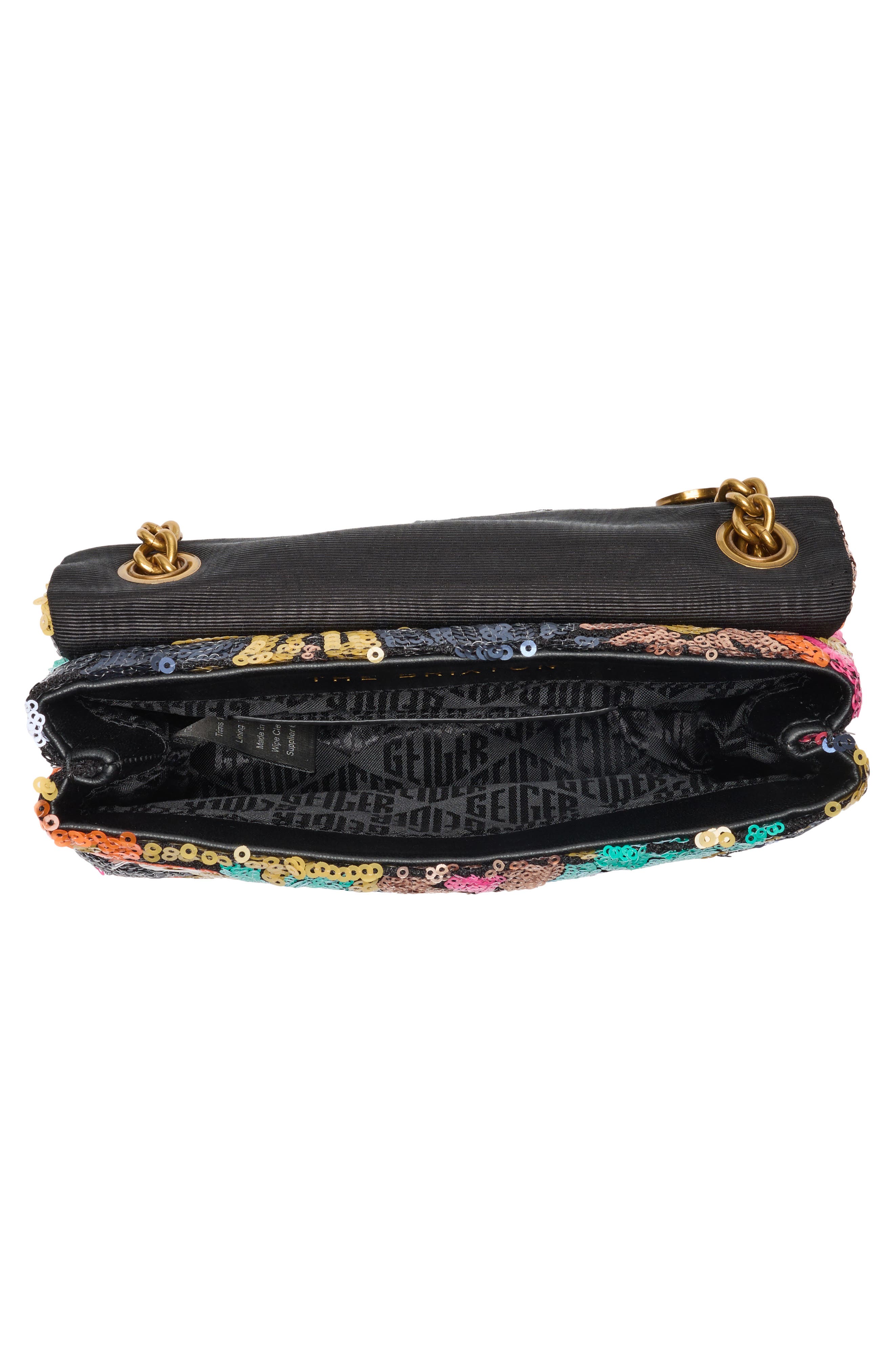 Kurt Geiger London Mini Brixton Sequin Shoulder Bag, Alternate, color, 