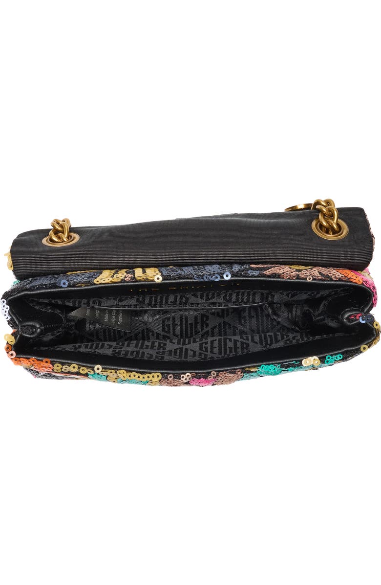 Kurt Geiger London Mini Brixton Sequin Shoulder Bag, Alternate, color,