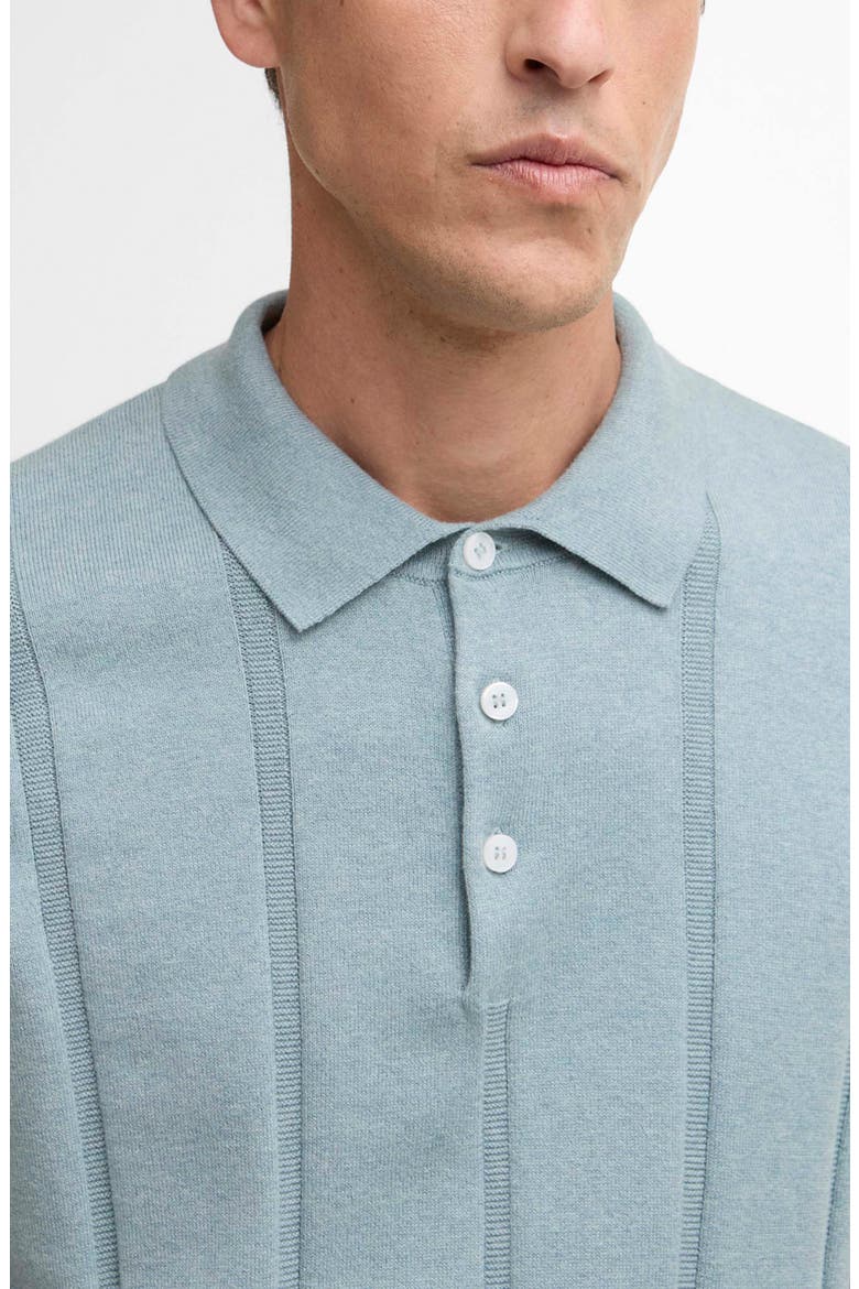 Wellburn Rib Polo, Alternate, color, SLATE